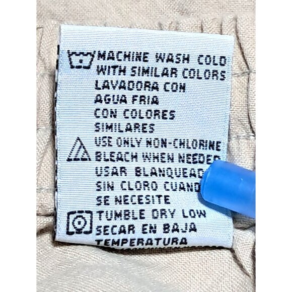 White Stag Womens Beige Casual Shorts Size M Cotton Drawstring Waist Pockets Rel - Picture 4 of 12